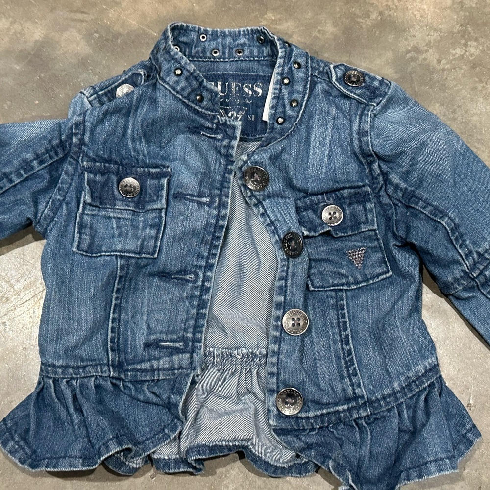 GUESS Kids Blue Denim Jacket